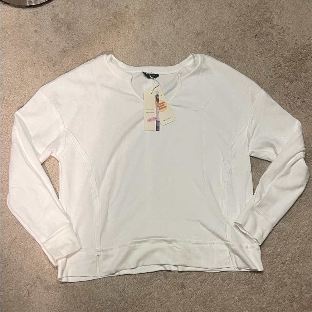 💁‍♀️WOMENS Elegant White Long Sleeve Sweatshirt